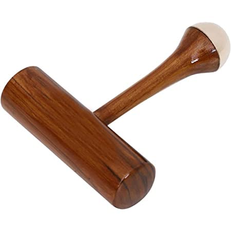 Livronic® Kansa Marma"T" Shape Wand Powerful and Effective Kansa Wand (Teak Wood)
