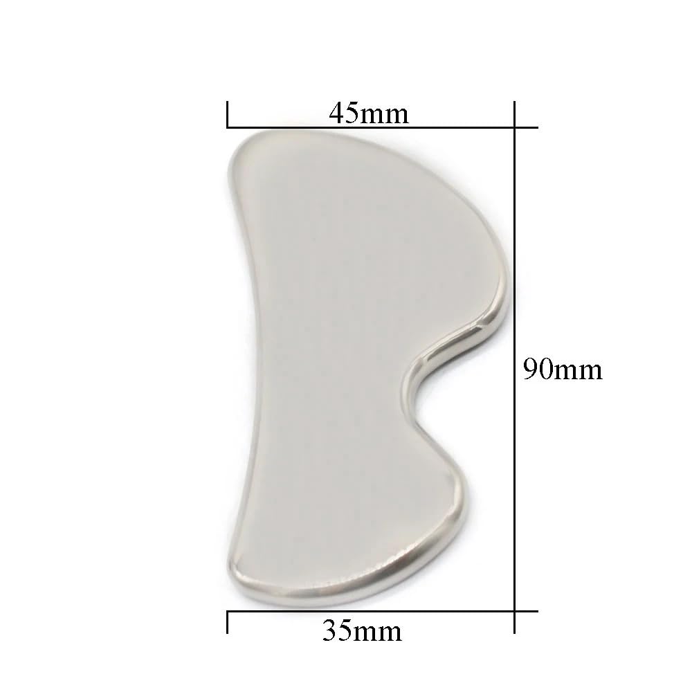 Livronic® Stainless Steel Gua Sha | Guasha Massage (Grade 304)
