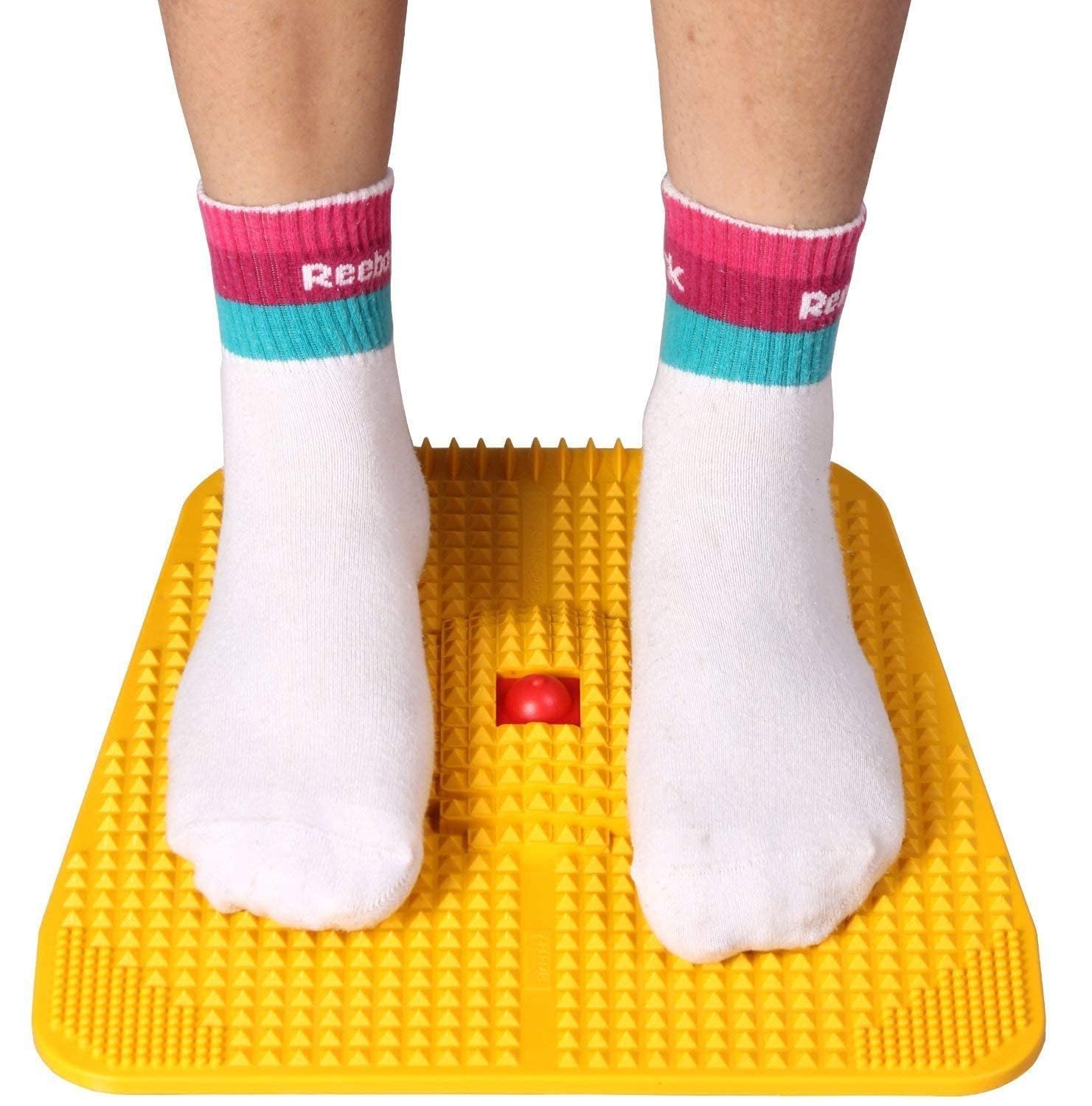 Livronic Acupressure Mat For Foot,Magnetic Pyramidal Foot Power