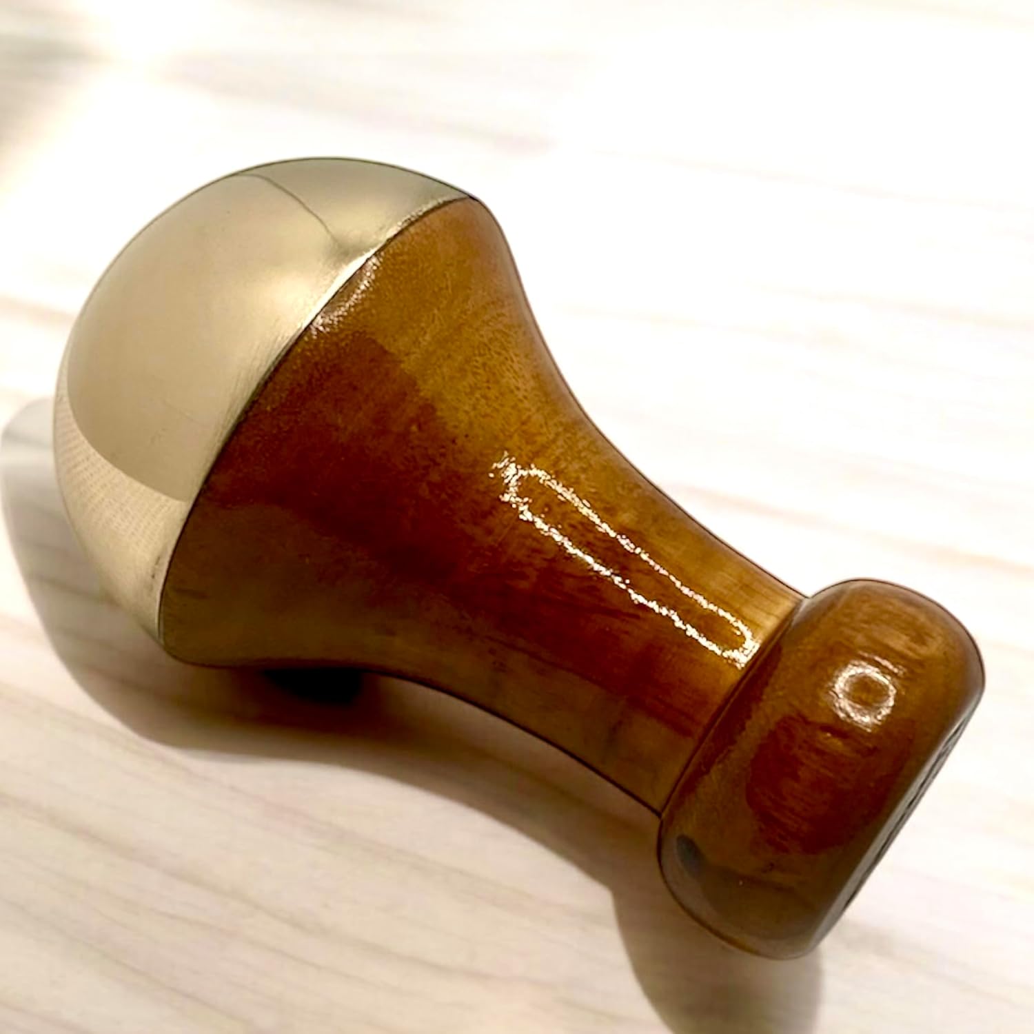 Livronic® Mushroom Kansa Wand (Smallest Massage Tool)