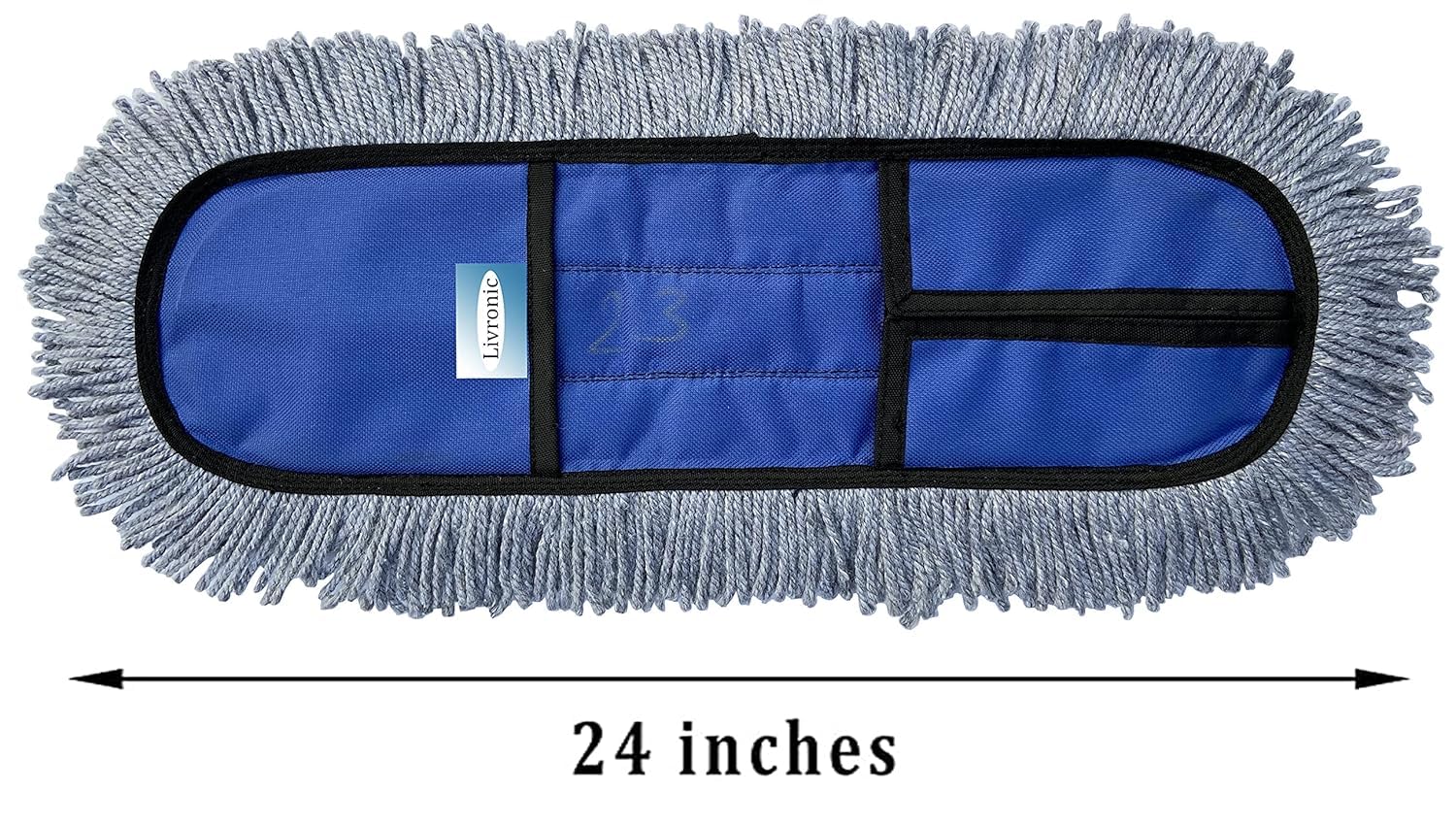 Livronic® Wet and Dry Mop Refill Pads for 24 inch mop only