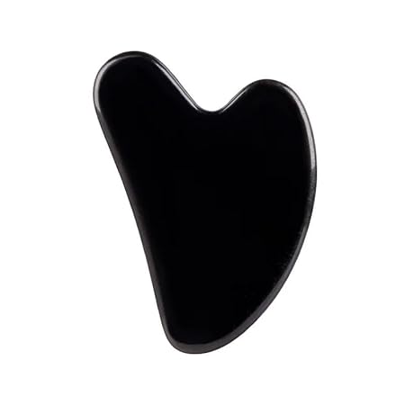 Livronic Gua Sha Face Tool Natural Jade Stone Guasha Board