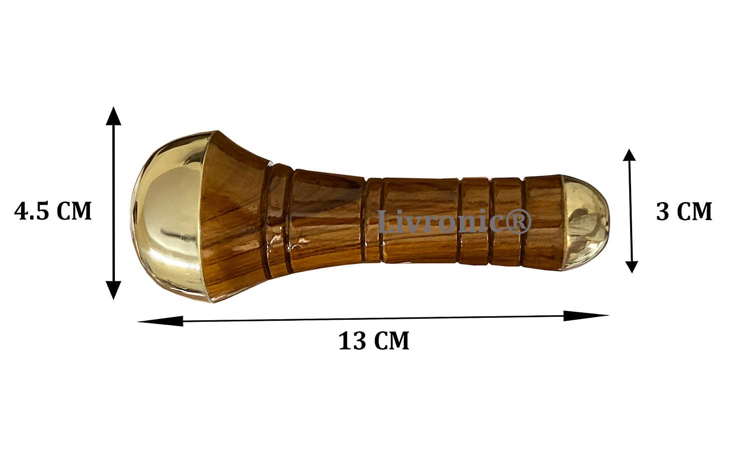 Livronic® Kansa Wand face Detox Bronze Kansa Wand